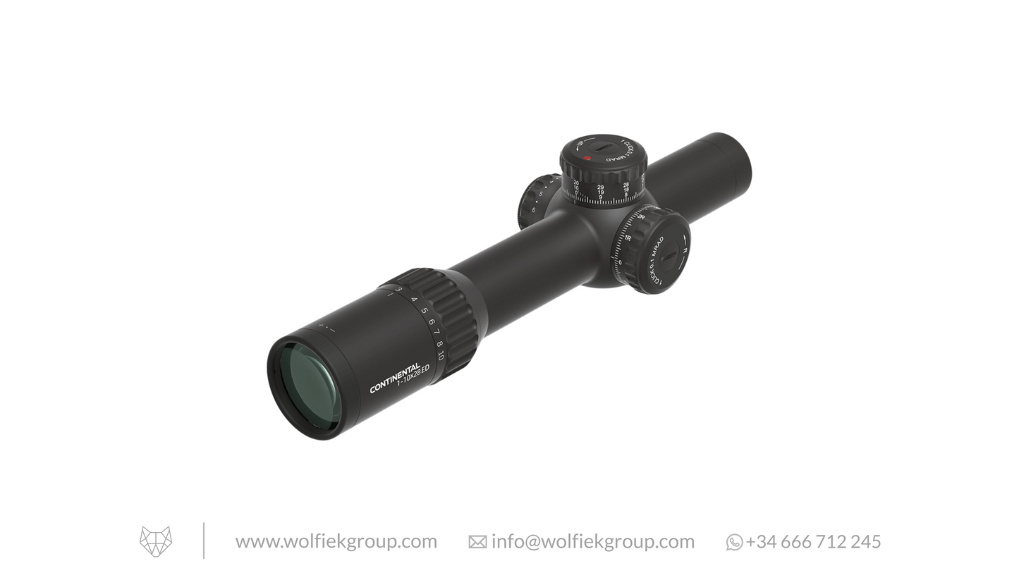 Vector Optics · Continental x10 1-10x28 ED RAR-C Rifle Scope