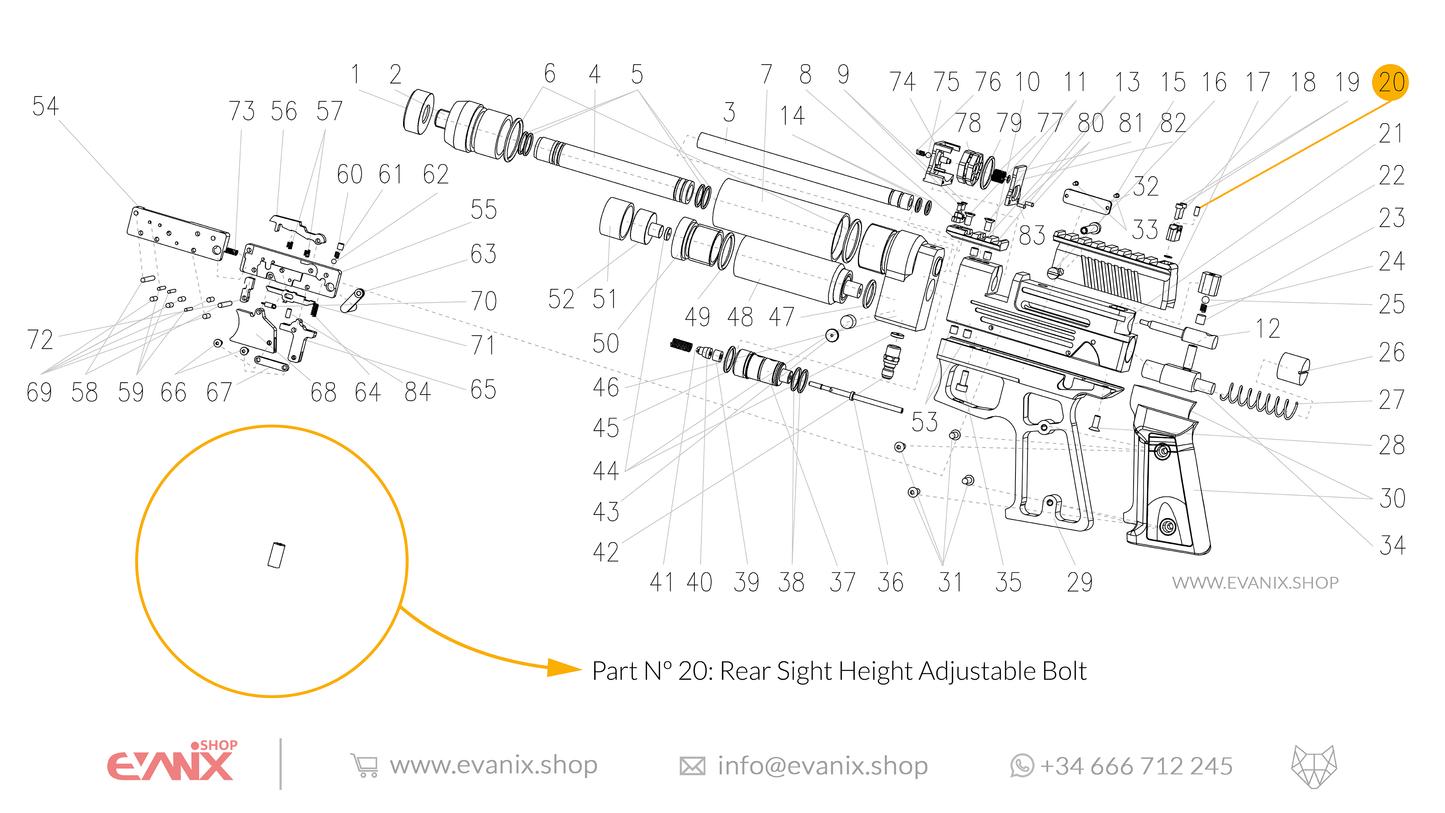 Evanix Viper Spare Parts