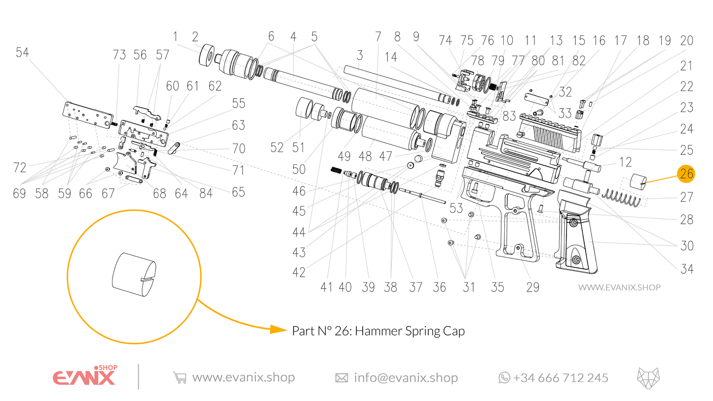 Evanix Viper Spare Parts