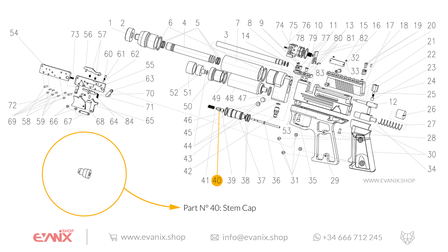 Evanix Viper Spare Parts