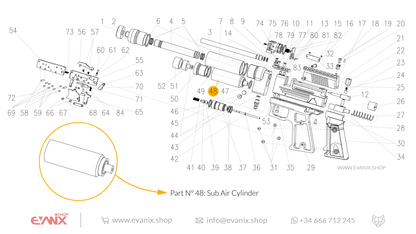 Evanix Viper Spare Parts