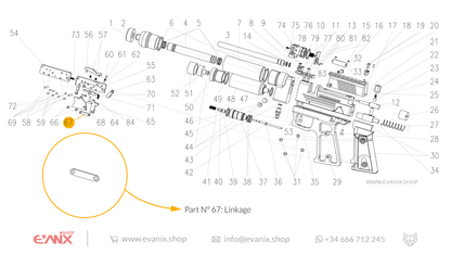 Evanix Viper Spare Parts