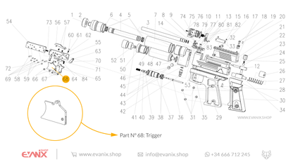 Evanix Viper Spare Parts