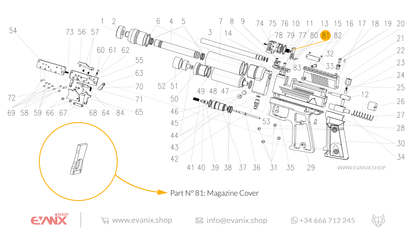 Evanix Viper Spare Parts