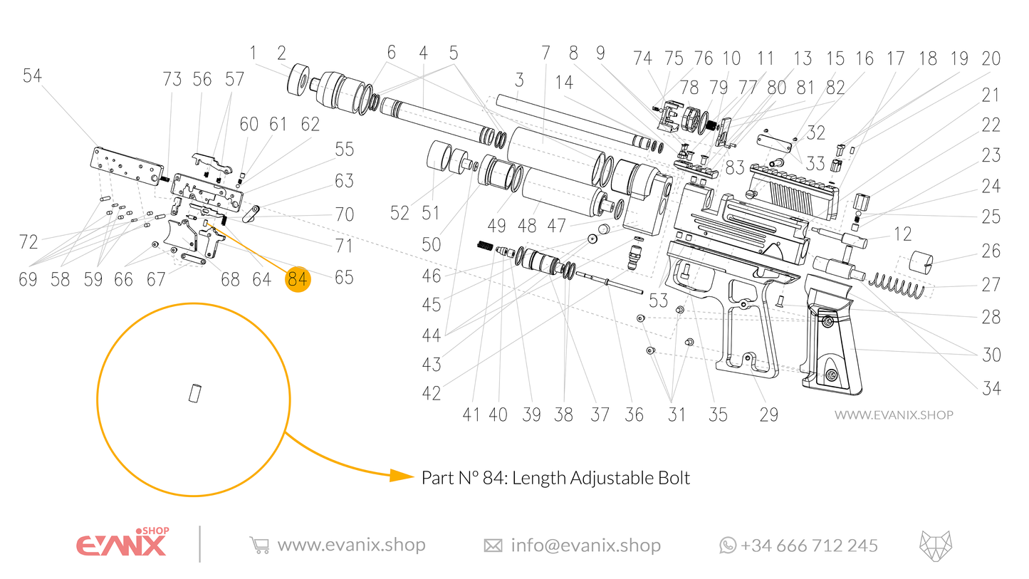 Evanix Viper Spare Parts