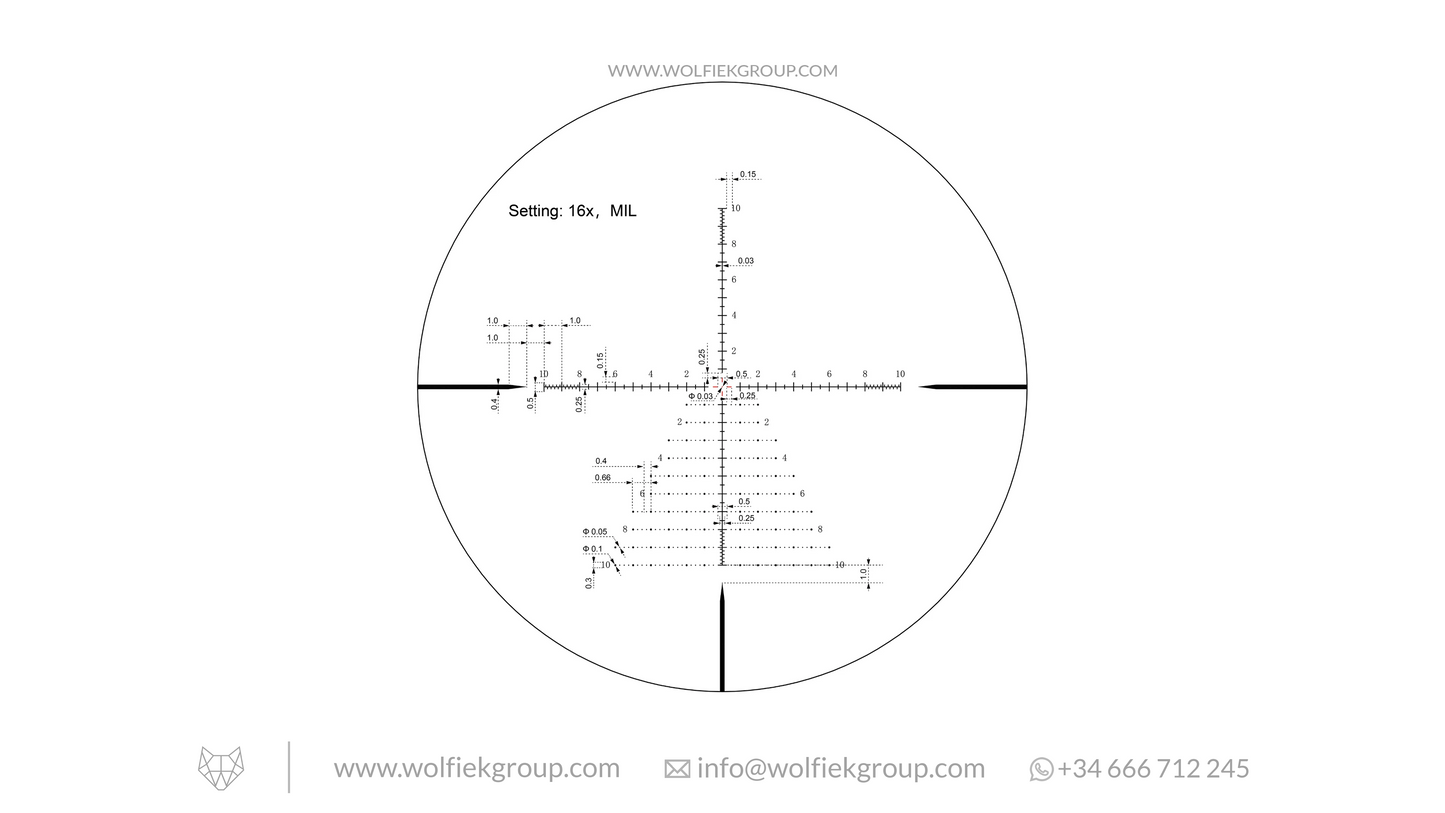 Vector Optics · Taurus 2-16x50 HD SFP Rifle Scope